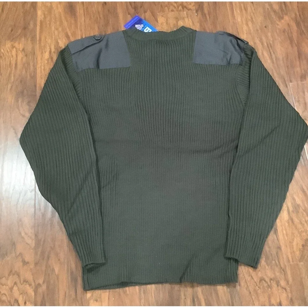 Blue Ocean | Vintage Y2K |  Grey Ribbed Classic Sweater | 3XL